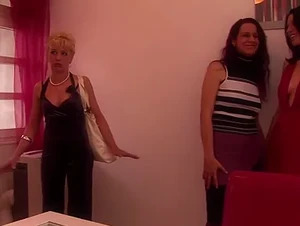 A very hot and steamy old and young lesbian orgy - Farah, Ilya and Liz V.