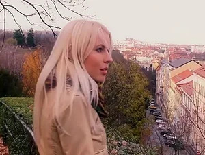 Travelling Slovak blondie Lynna Nilsson rides and satisfies Luke Hotrod