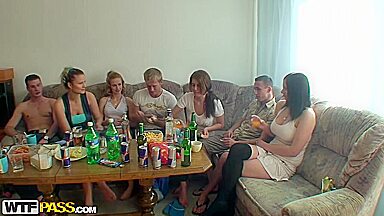 Samantha Jolie and Kristine Crystalis in Hot college fucking with Czech chicks, part 2