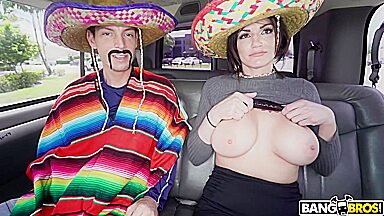 Tyler Steel, Becky Bandini Cinco de Mayo Bus Fuck / 1.5.2019