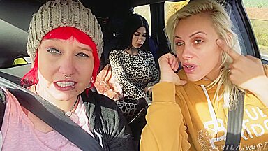 Brittany Bardot, Megan Inky, Damien Soup - I Fucking Love Berlin Sc. 1: Road Trip