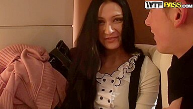 Ilya, Rita Elizabeth And Denis - Wild Nude Fucking In Public Restroom